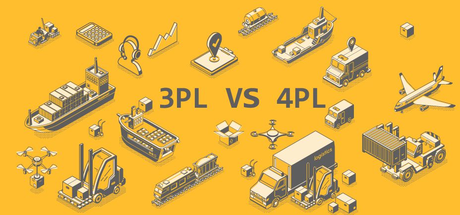 difference between 3PL and 4PL Third PARTY Logistics Fourth Party Logistics