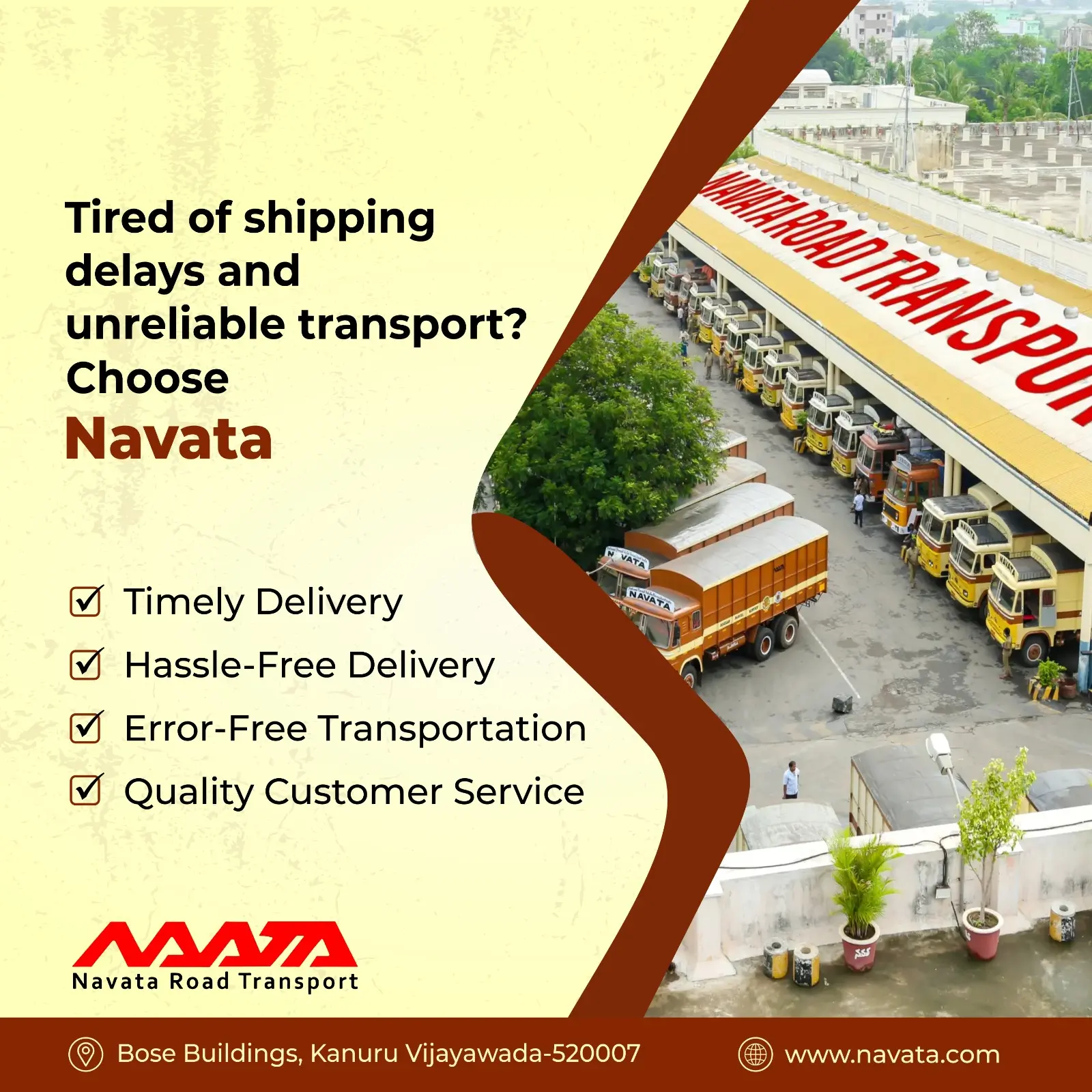 Road Transport Company in Hyderabad