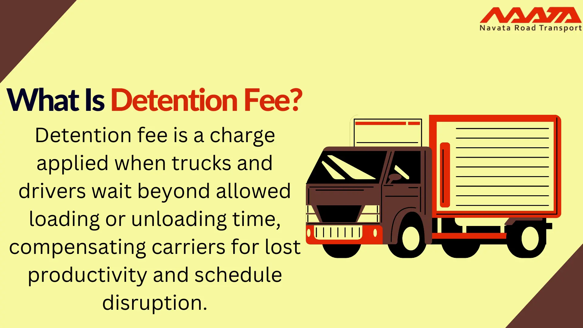 Detention Fee in Trucking