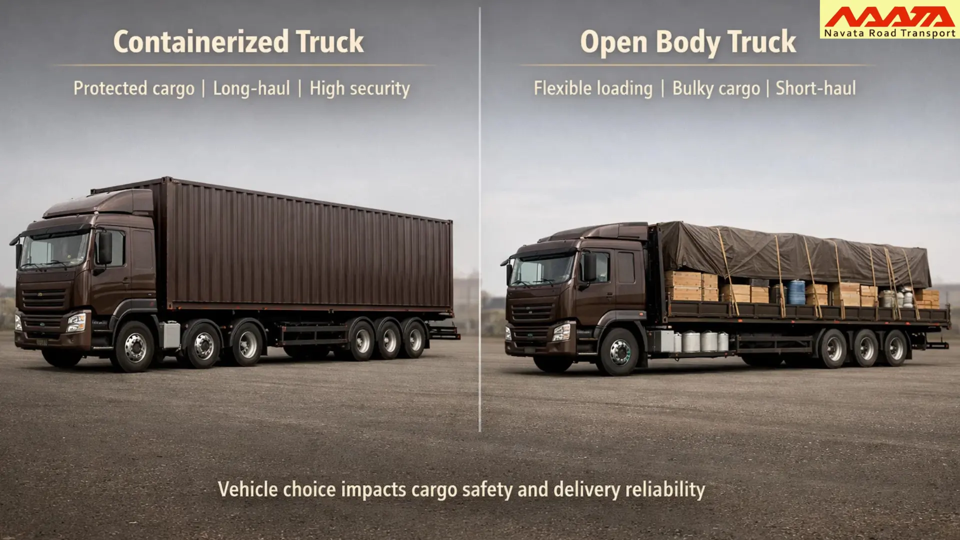 Containerized vs Open Body Trucks