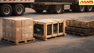 Containerized Trucks in Logistics