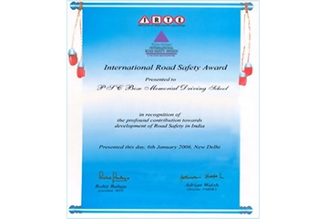 IRTE Prince Michael International Road Safety Award 2006